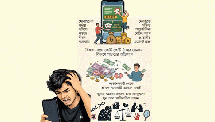 জুয়ার আগুনে পুড়ছে জীবন, কার্যকর উদ্যোগ শূন্য