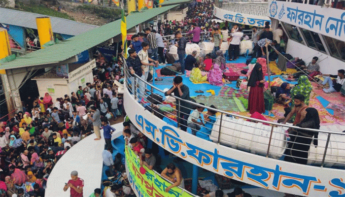 ঈদে বাড়ি ফেরা সহজ করতে বিশেষ লঞ্চ সার্ভিস, ৬ রুটে ১২ লঞ্চ
