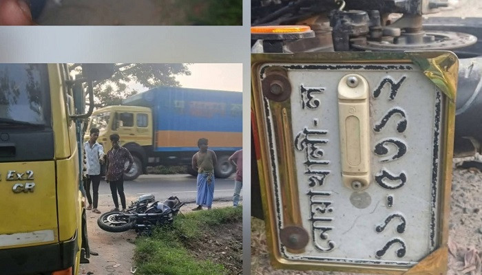 ​ফেনীর মুহুরীগঞ্জে মোটরসাইকেল দূর্ঘটনায় ২ বন্ধু নিহত