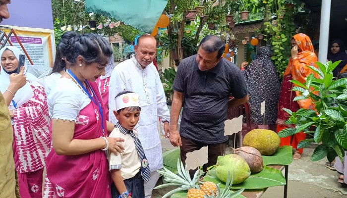 ​ঝিনাইদহে জমজমাট ফল উৎসব