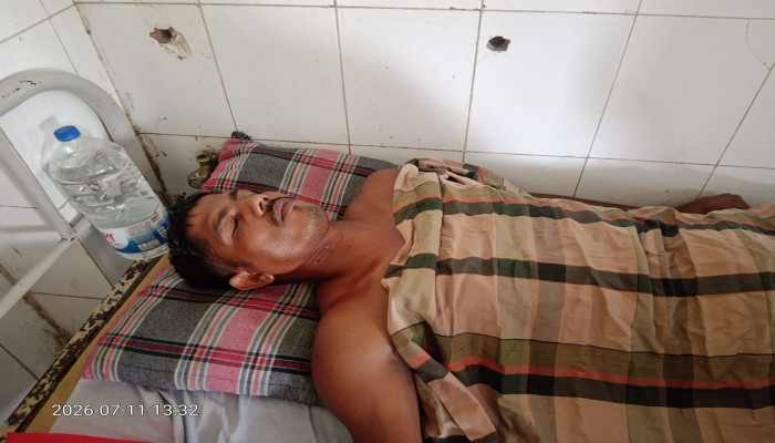 ​সাতক্ষীরায় সন্ত্রাসী বাহিনীর তাণ্ডব, মারপিটের পর মৃত ভেবে ফেলে গেল কৃষককে