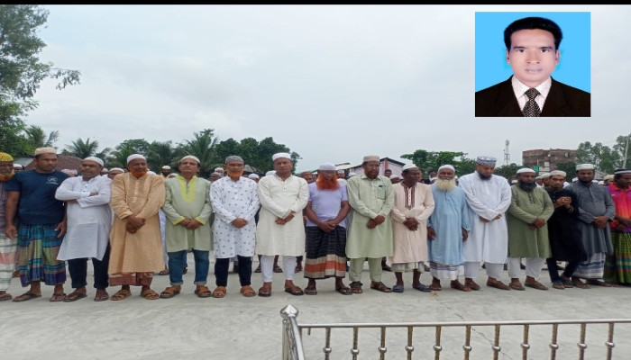 চিরনিদ্রায় শায়িত হলেন পীরগঞ্জের প্রবীণ সাংবাদিক আনজারুল হক