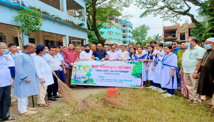 ক্লিন সানডে ও বৃক্ষরোপণে সরব ময়মনসিংহ সদর
