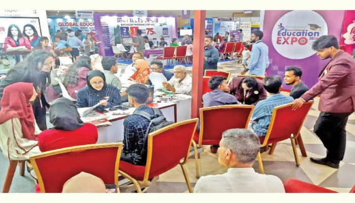 বসুন্ধরা কনভেনশন সিটিতে আন্তর্জাতিক শিক্ষামেলা: এক ছাদের নিচে দেশ-বিদেশের বিশ্ববিদ্যালয়