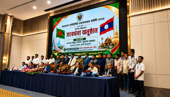 ​লাওসে বাংলাদেশ কমিউনিটি ওয়েলফেয়ার কমিটির সংবর্ধনা অনুষ্ঠান