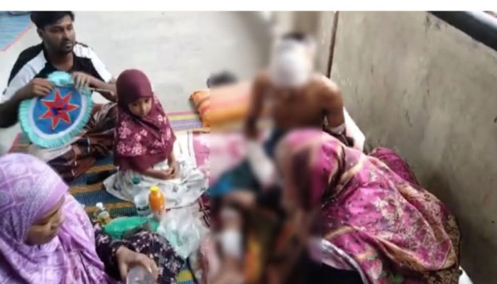 পারিবারিক বিরোধের জেরে হামলার অভিযোগ, আহত ৩ জনই রামেক হাসপাতালে ভর্তি