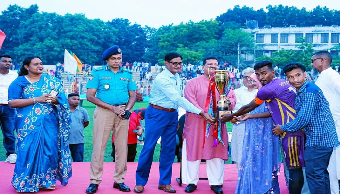 জেলা প্রশাসক গোল্ডকাপের ফাইনাল অনুষ্ঠিত