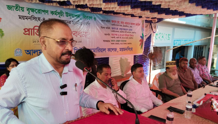 ‘বৃক্ষরোপণকে সামাজিক আন্দোলনে রূপ দিতে হবে’-এমপি ওয়াহাব আকন্দ
