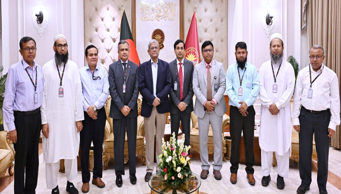 ​রাষ্ট্রপতির সাথে রুয়েটের উপাচার্যের সৌজন্য সাক্ষাৎ