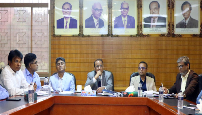 ​বাউবিতে মাঠপর্যায়ের কার্যক্রম গতিশীল ও জবাবদিহিমুলক করতে সমন্বয় সভা অনুষ্ঠিত