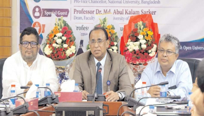 শিক্ষার গুণগত মানোন্নয়নে OBE কারিকুলামের সঠিক বাস্তবায়ন জরুরি : বাউবি উপাচার্য