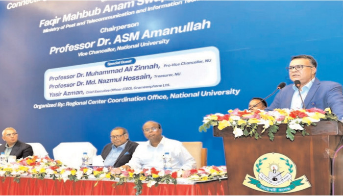 জাতীয় বিশ্ববিদ্যালয়ের ৮৭ শতাংশ শিক্ষার্থী কর্মরত: উপাচার্য