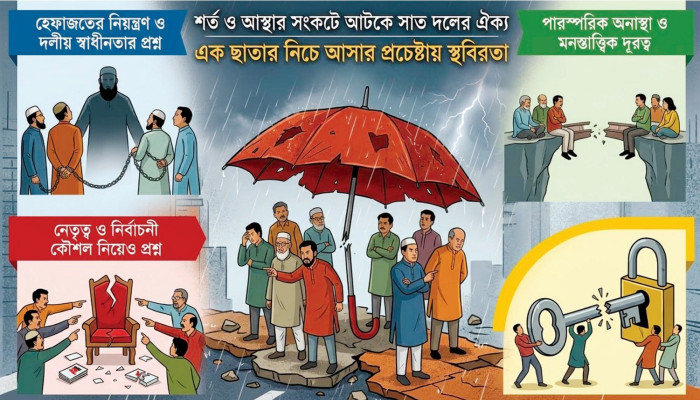 কওমি জোটে জট