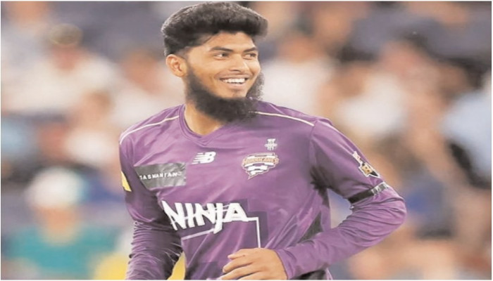 জাম্পার সঙ্গে হোবার্টের স্পিন আক্রমণে রিশাদ