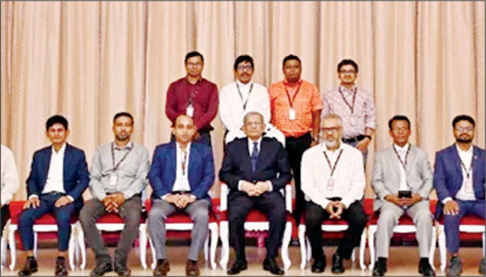 গণতান্ত্রিক ব্যবস্থার মূল স্তম্ভ গণমাধ্যম: রাষ্ট্রপতি