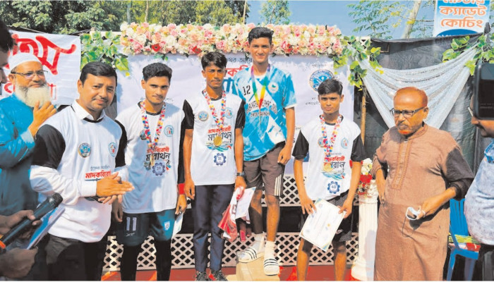 মাদকমুক্ত যুবসমাজ গড়তে সুন্দরগঞ্জে ম্যারাথন