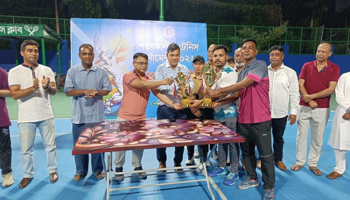​জামালপুরে শরৎকালীন টেনিস টুর্নামেন্টের ফাইনাল খেলা অনুষ্ঠিত