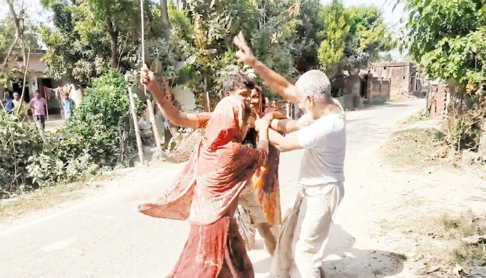 কালীগঞ্জে জমি দখলের চেষ্টা,গাছ কাটা ও মারধরের আভিযোগ