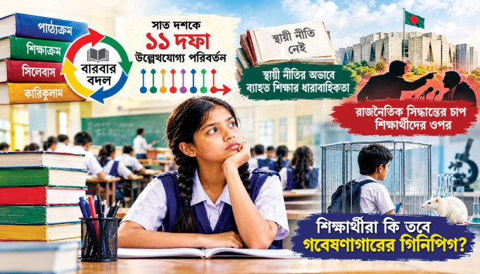 ভুগছে শিক্ষার্থীরা, প্রশ্নের মুখে নীতি