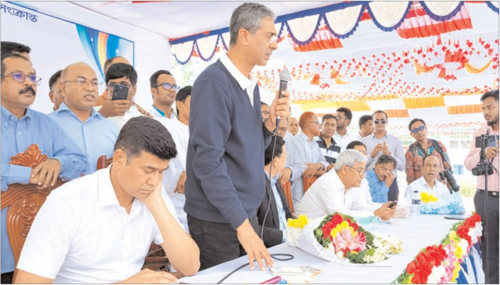পাবনায় পদ্মা ব্যারেজ নির্মাণে পথসভা, উপস্থিত মন্ত্রী-প্রতিমন্ত্রী